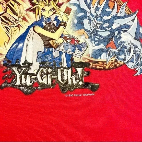 Vintage Kids Yu-Gi-Oh! 1996 Graphic T-Shirt Tee Size YS (6/8) - Picture 4 of 8